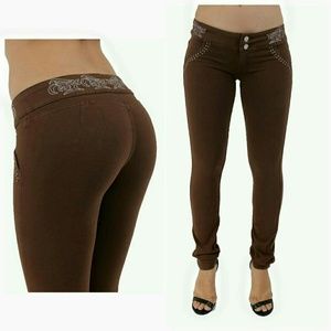 Brazilian Style Push Up Levanta Cola Sexy Jeans.